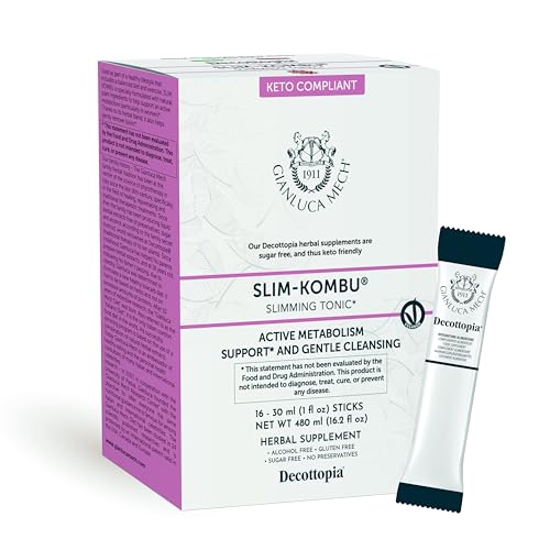 Gianluca Mech - Slim-Kombu, Keto Compliant Slimming Tonic, Gluten Free Dietary Supplement GIANLUCA MECH SpA buy supplements canada