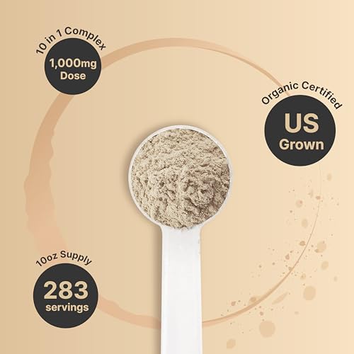 NatureBell Organic Myco Guardians 10 in 1 Mushroom Powder, 10oz | Fresh Superfood NatureBell buy supplements canada