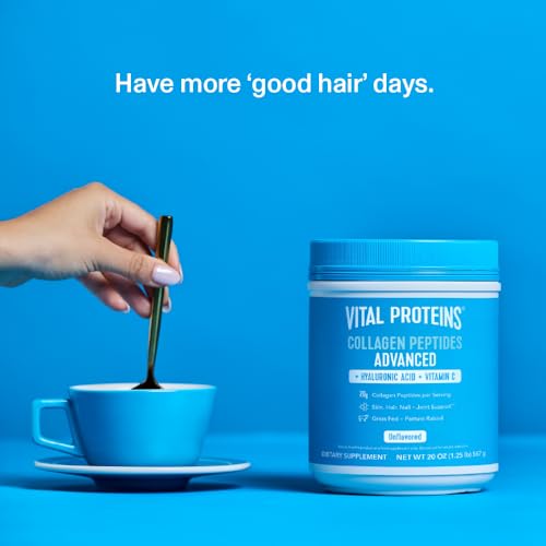Vital Proteins Collagen Peptides Powder with Hyaluronic Acid and Vitamin C, Unflavored Vital Proteins buy supplements canada