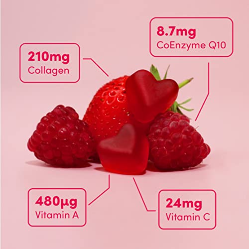 Collagen Peptides CoQ10 Vitamin Gummies. Vitamins A C Supplement, Biotin. Supports Collegen SOLV buy supplements canada