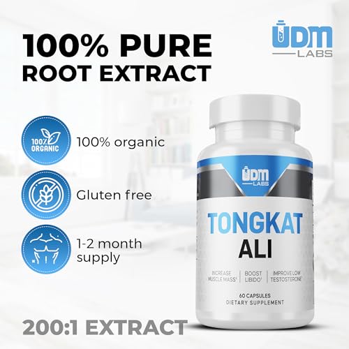 UDMLABS TonAli Capsules | 200:1 Extract | 60 Capsules Generic buy supplements canada