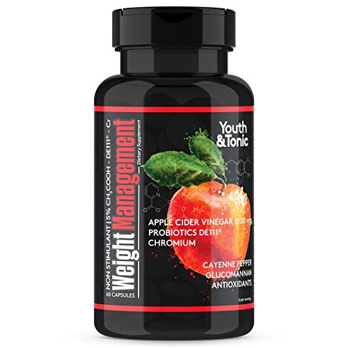 Youth & Tonic Natural Appetite Suppressant for Weight Loss / 1000 mg Apple Cider Youth & Tonic buy supplements canada