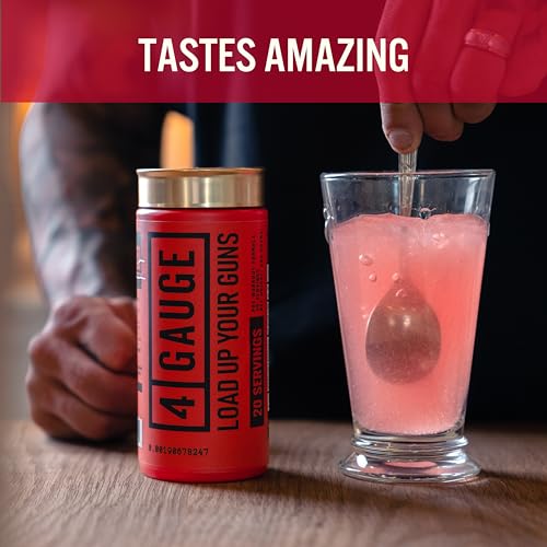 4 Gauge Natural Preworkout Without The Jitters | 30 Servings | Nitric Oxide Booster 4 Gauge buy supplements canada