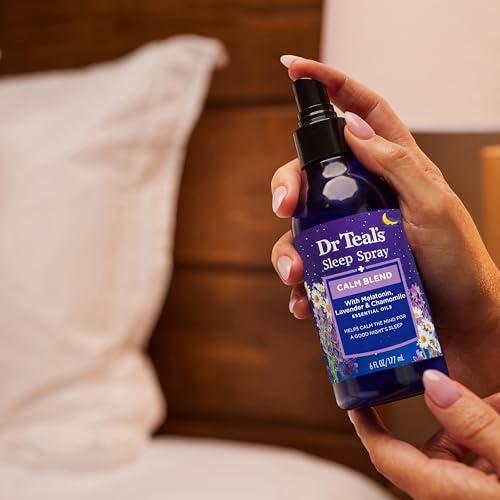 Dr Teal's Sleep Spray with Melatonin & Essential Oil Blend, 6 fl oz (Pack of 3) Dr Teal's buy supplements canada