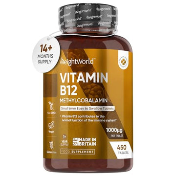 Vitamin B12 Tablets High Strength – 1000mcg Vegan B12 Supplement – 450 Pure Methylcob WeightWorld buy supplements canada