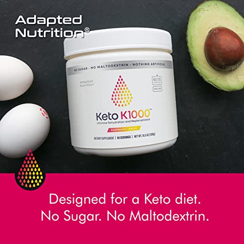 Hi-Lyte Keto K1000 Electrolyte Powder | Raspberry Lemon | Hydration Supplement Drink Hi-Lyte buy supplements canada