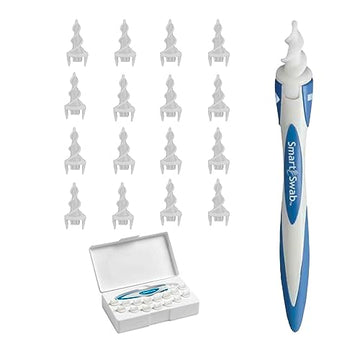 Smart Swab - Spiral Ear Cleanser - Earwax Remover Tool - 16 Replaceable ND products buy supplements canada