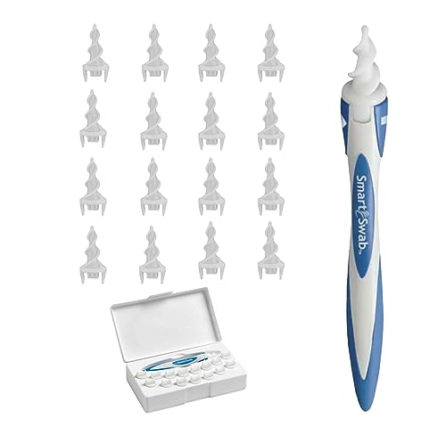 Smart Swab - Spiral Ear Cleanser - Earwax Remover Tool - 16 Replaceable ND products buy supplements canada