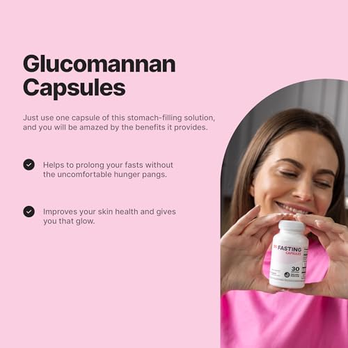 DOFASTING Glucomannan Capsules, Fiber Supplement Glucomannan, Sugar Cravings Blocker DOFASTING buy supplements canada