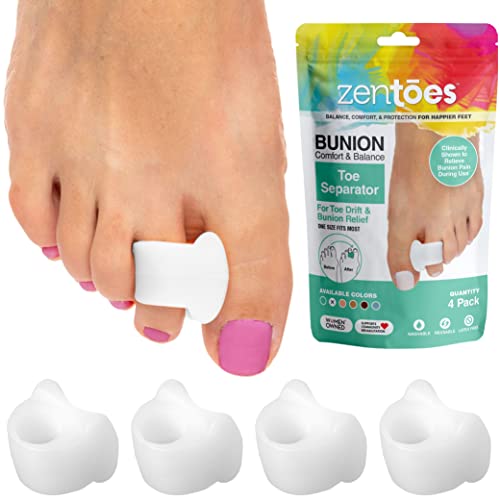 ZenToes Gel Toe Separators for Overlapping Toes, Bunions, Big Toe Alignm ZenToes buy supplements canada