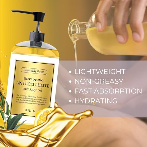 Essentially KateS Anti Cellulite Massage Oil 8 Fl Oz - Helps Break Down Fat Cells in Hip Essentially KateS buy supplements canada
