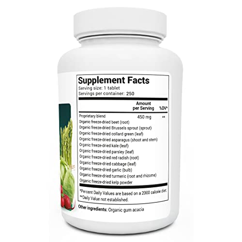 Dr. Berg's Greens Superfood Cruciferous Vegetable Tablets - Vegetable Supplements Dr. Berg Nutritionals buy supplements canada