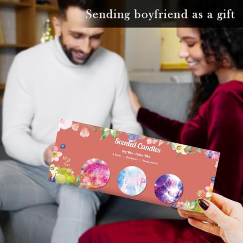 Scented Candles Gift Set, 3 Pack Soy Candles Gift Set Candles for Home Scented, Gifts for Women Men Weimingte buy supplements canada
