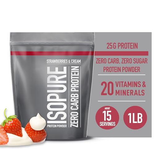Isopure Protein Powder, Zero Carb Whey Isolate, Gluten Free, Lactose Free, 25g Protein Isopure buy supplements canada