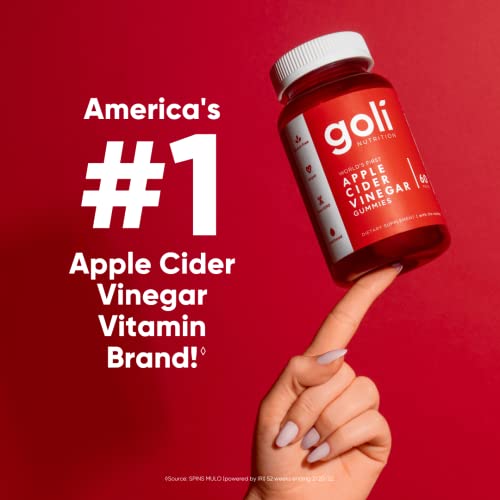 Goli Nutritional Supplement, Apple Cider Vinegar Gummy Vitamins - 300 Count - Vitamins B Goli buy supplements canada