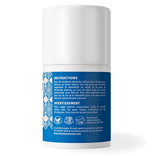 LilyAna Naturals Retinol Cream - Made in USA, Anti Aging Moisturizer for Face and Neck LilyAna Naturals buy supplements canada