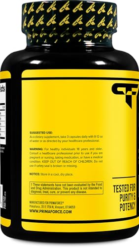 Primaforce Nitric Oxide Booster (2,250mg, 120 Capsules) - 40 Servings of Our High Potency Primaforce buy supplements canada