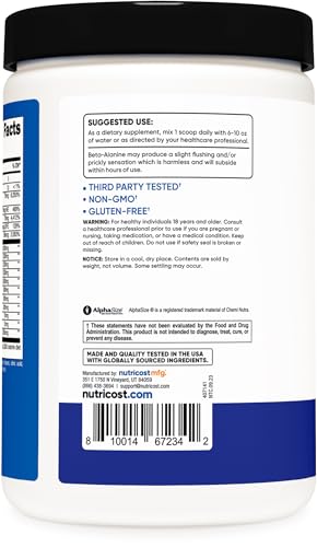 Nutricost Stim-Free Pre-Workout, 30 Servings (Blue Raspberry) - Caffeine Free, Stimulant Nutricost buy supplements canada