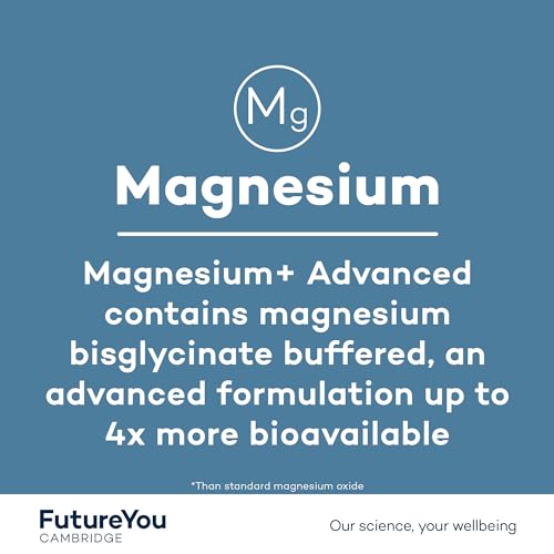 FutureYou Magnesium+ Advanced (28 Capsules). High Strength Magnesium Supplements for Women & Men FutureYou Cambridge buy supplements canada