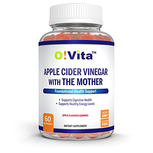 O!VITA Apple Cider Vinegar Gummies with The Mother, Gluten Free, Vegan, Made with Pomagranate O!VITA buy supplements canada