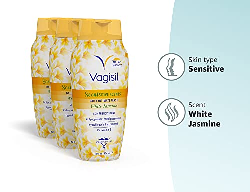 Vagisil Feminine Wash for Intimate Area Hygiene, Scentsitive Scents, pH Balanced and Gynecologist Tested Vagisil buy supplements canada