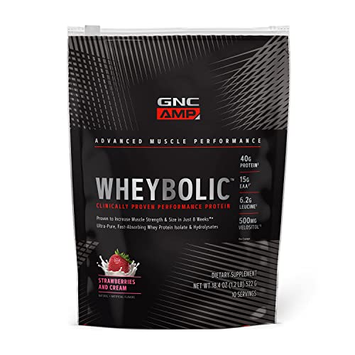 GNC AMP Wheybolic Protein Powder | Targeted Muscle Building and Workout Support GNC buy supplements canada