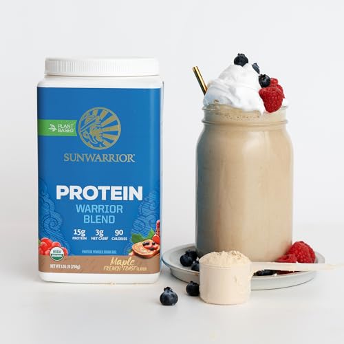 Sunwarrior Vegan Organic Protein Powder Plant-Based | BCAA Amino Acids Hemp Seed Sunwarrior buy supplements canada