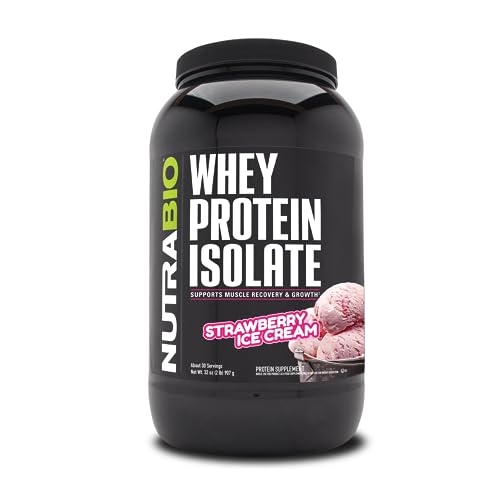 NutraBio Whey Protein Isolate Supplement – 25g of Protein Per Scoop with Complete NutraBio buy supplements canada