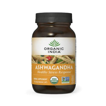 ORGANIC INDIA Ashwagandha Herbal Supplement - Vegan, Gluten-Free, Kosher ORGANIC INDIA buy supplements canada