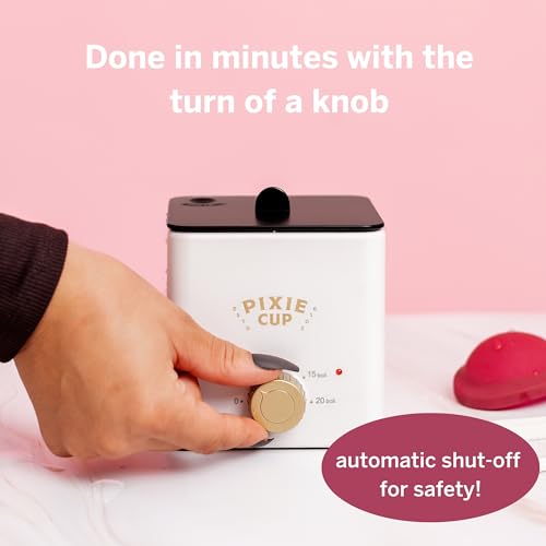 Pixie Menstrual Cup & Disc Boiler Sterilizer - Easily Submerge & Clean Your Period Cup in Boiling Water Pixie Cup buy supplements canada