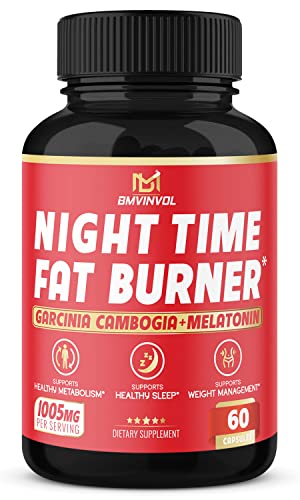 BMVINVOL Night Time Fat Burner, 12-in-1 Powerful Blend of Green Tea, Ceylon Cinnamon BMVINVOL buy supplements canada