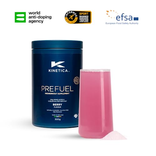 Kinetica PreFuel, Pre Workout, 5.9g Amino Acids & 2.3g BCAA's per Serving, 30 Servings Kinetica buy supplements canada