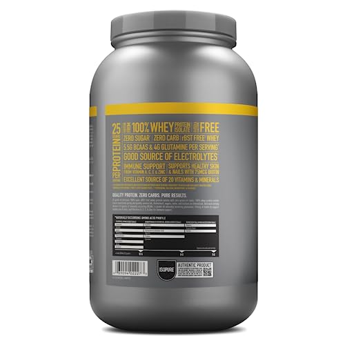 Isopure Protein Powder, Zero Carb Whey Isolate with Vitamin C & Zinc for Immune Support Isopure buy supplements canada