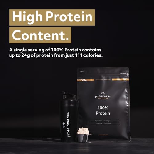 Protein Works - 100% Protein, 1.25kg, High Protein Blend, 41 Servings, Chocolate Silk Protein Works buy supplements canada
