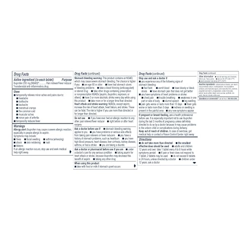 Advil Pain Reliever and Fever Reducer, Ibuprofen 200mg for Pain Relief - 24 Coated Tablets Advil buy supplements canada
