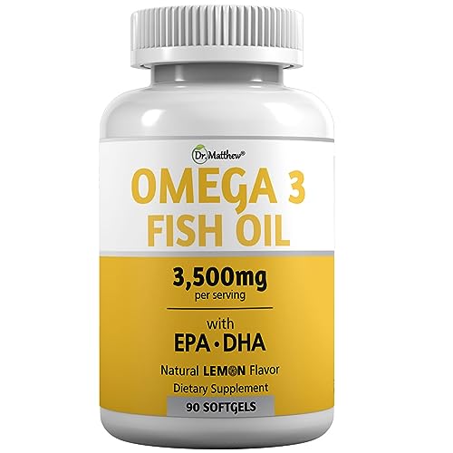 Burpless Fish Oil Pills. Triple Strength Omega 3 Fish Oil Burpless. EPA DHA Omega 3 Supplement Dr. Matthew buy supplements canada