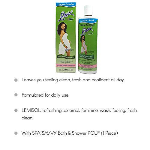 Lemisol Plus, Gentle Daily Feminine Cleanser, Original Refreshing Formula - 8 Oz (Pack of 3) Lemisol buy supplements canada