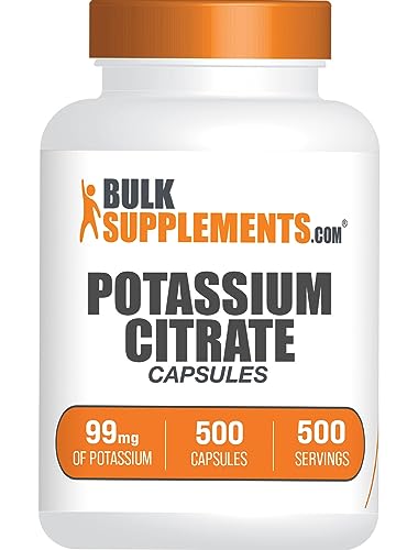 BulkSupplements.com Potassium Citrate Capsules - Potassium Supplement, Potassium BULKSUPPLEMENTS.COM buy supplements canada