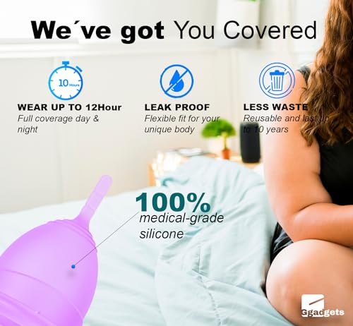 Ggadgets Menstrual Cup for Women with Pouch | Ultra Soft Odour & Rash Free | No Leakage Ggadgets buy supplements canada