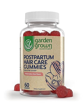 Womens Postpartum Hair Loss Gummies - Formuated for Postnatal Hair Care, Growth Garden Grown Essentials buy supplements canada