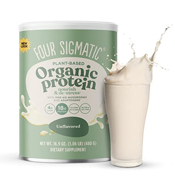 Four Sigmatic Organic Plant-Based Protein Powder Unflavored Protein with Lion’s Mane Four Sigmatic buy supplements canada