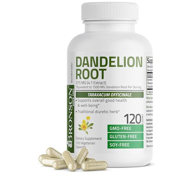 Bronson Dandelion Root High Potency Supplement, Supports Overall Good Health & Well Bronson buy supplements canada