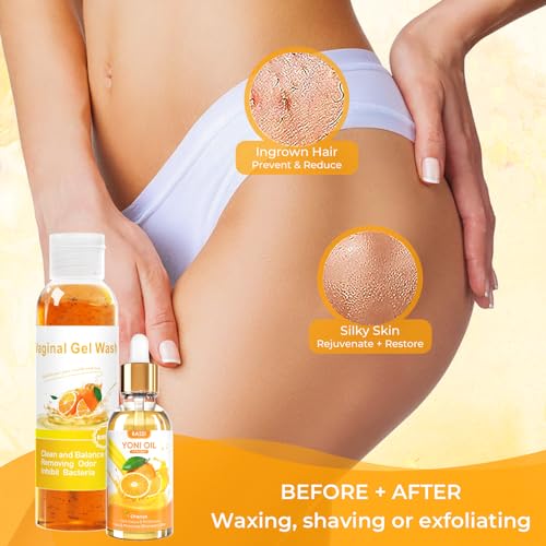 Yoni Soap & Yoni Oil & Feminine Wash Set for Women, Yoni Wash for Vaginal Ph Balance Remove BASSI buy supplements canada