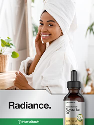 Abyssinian Oil 4 fl oz | Hair and Skin Oil | 2 Pack of 2oz | Paraben, SLS and Fragrance Free Horbäach buy supplements canada