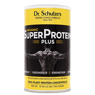 Dr. Schulze's | SuperProtein Plus | 100% Plant Protein Concentrate | Organic Powder Mix Dr. Schulze's buy supplements canada