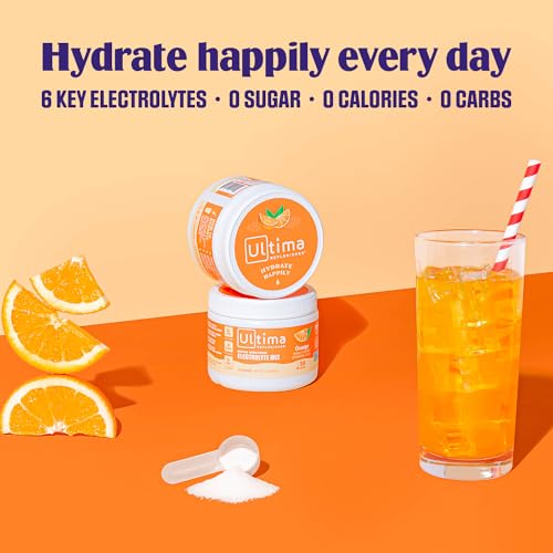 Ultima Replenisher Daily Electrolyte Drink Mix – Orange, 30 Servings – Hydration Powder Ultima Replenisher buy supplements canada