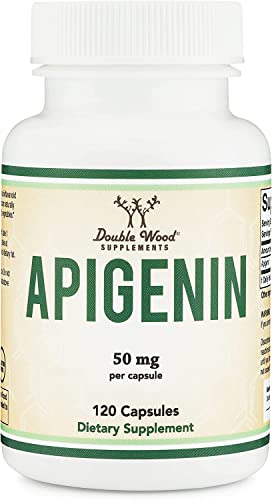 Apigenin Supplement - 50mg per Capsule, 120 Count (Powerful Bioflavonoid Found Double Wood Supplements buy supplements canada