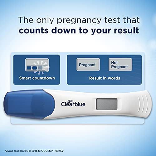 Clearblue Digital Pregnancy Test with Smart Countdown, Multi, 5 count Clearblue buy supplements canada