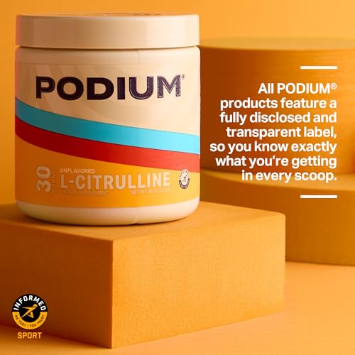 Podium Nutrition, Solos | L-Citrulline, 30 Servings, Unflavored, Boost Athletic Performance Podium Nutrition buy supplements canada