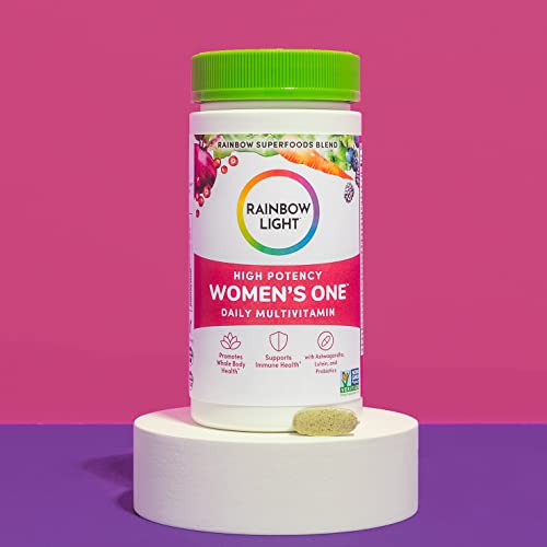 Rainbow Light Multivitamin for Women, Vitamin C, D & Zinc, Probiotics, Women’s One Rainbow Light buy supplements canada